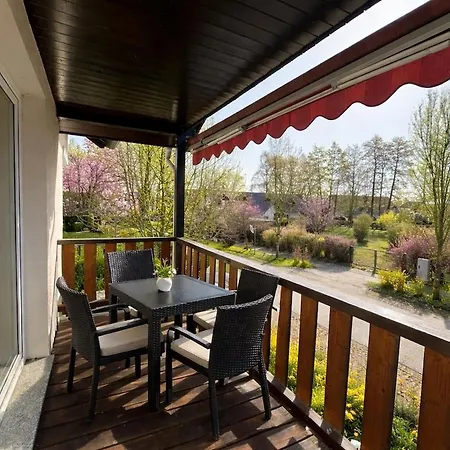 Spreewald-apartment 3 -balkon, Parkplatz, Netflix- דירה